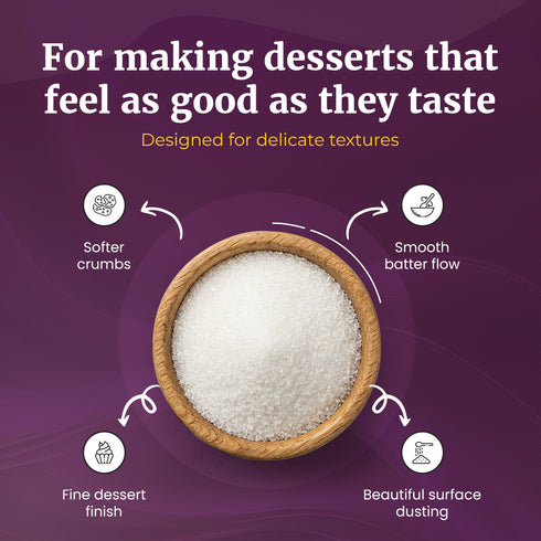 Zuari Foods Superfine Sugar 1Kg | Sulphur-Free Process | Free Flow | Untouched by Hand