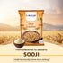 Zuari Foods Sooji 500g | Consistent Texture | Perfect for Savoury & Sweet Dishes
