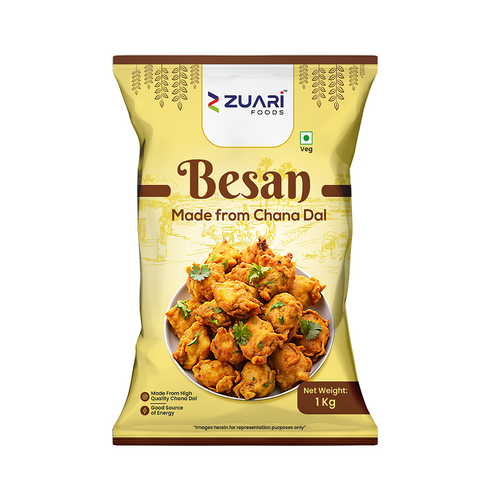 Zuari Foods Besan | Gram Flour | Rich Taste | Smooth Texture