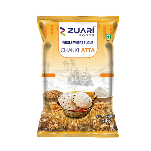 Zuari Foods Chakki Fresh Atta | Absorbs More Water | Non-Sticky Dough