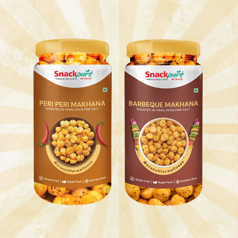 Roasted & Flavoured Makhana (Pack of 2)