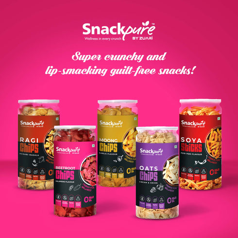 Pack of 2 Jalapeno Flavour Beetroot Chips