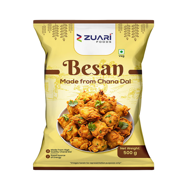 Zuari Foods Besan | Gram Flour | Rich Taste | Smooth Texture